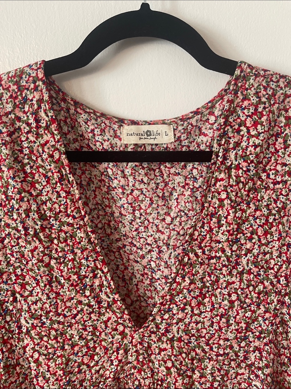 NATURAL LIFE Pink Floral Mini Dress - Picture 5 of 8